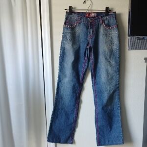 Y2k Laser Jeans Size 7